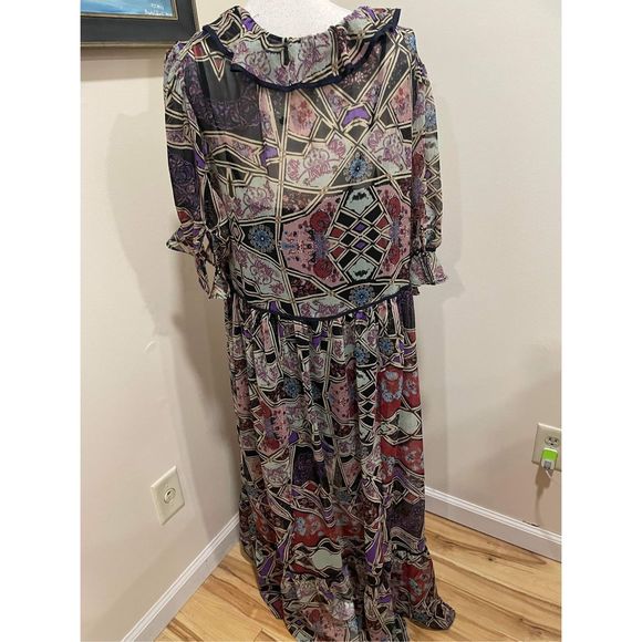 Free People Carmella Maxi Dress Size L - Picture 5 of 7